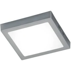 Trio LED Deckenleuchte Zeus Nickel Matt 35 Mm X 225 Mm X 225 Mm