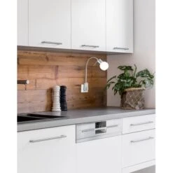 Trio Strahler Fred Nickel Matt 400 Mm X 47 Mm X 200 Mm -Angebote Licht Welt Store 593178 2451 7