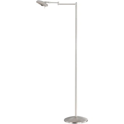 Trio LED Stehleuchte Kazan Nickel Matt 1215 Mm X 240 Mm X 615 Mm 1 Trio LED Stehleuchte Kazan Nickel Matt 1215 Mm X 240 Mm X 615 Mm