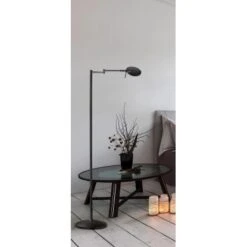 Trio LED Stehleuchte Kazan Schwarz Matt 1215 Mm X 240 Mm X 615 Mm -Angebote Licht Welt Store 593417 2451 8