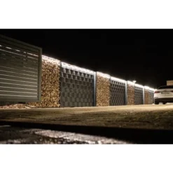 LyghtUp LED-Zaunbeleuchtung Set 5 X LED-Leiste 196 Cm Netzteil CH Anthrazit 11 LyghtUp LED-Zaunbeleuchtung Set 5 X LED-Leiste 196 Cm Netzteil CH Anthrazit -Angebote Licht Welt Store 60765140564 11027400 AB 05