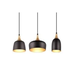 Trio Pendelleuchte Chiraz 3-flammig Schwarz Matt 63 Cm X 20 Cm -Angebote Licht Welt Store 612187 2451 2