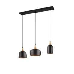 Trio Pendelleuchte Chiraz 3-flammig Schwarz Matt 63 Cm X 20 Cm -Angebote Licht Welt Store 612187 2451 4