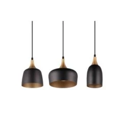 Trio Pendelleuchte Chiraz 3-flammig Schwarz Matt 63 Cm X 20 Cm -Angebote Licht Welt Store 612187 2451 6