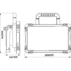 LED-Hybrid Arbeitsstrahler 47 W 5500 Lm 5000 K IP54 Baustellentauglich -Angebote Licht Welt Store 692672 11020200 09