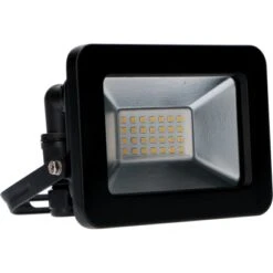 LED-Strahler 4000 K IP65 Sanan LED 20 W 2200 Lm Schwarz