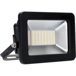 LED-Strahler 4000 K IP65 Sanan LED 30 W 3300 Lm Schwarz
