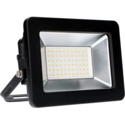 LED-Strahler 4000 K IP65 Sanan LED 50 W 5500 Lm Schwarz