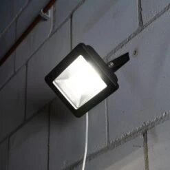 LED-Strahler 4000 K IP65 Sanan LED 50 W 5500 Lm Schwarz -Angebote Licht Welt Store 692698 11020200 03