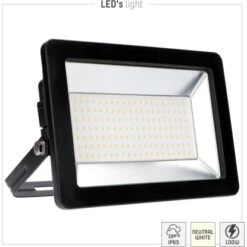 LED-Strahler 4000 K IP65 Sanan LED 100 W 11000 Lm Schwarz 15 LED-Strahler 4000 K IP65 Sanan LED 100 W 11000 Lm Schwarz -Angebote Licht Welt Store 692702 11020200 05