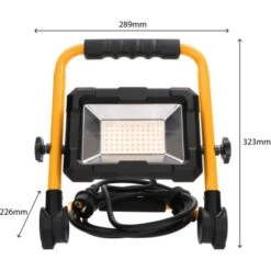 LED-Arbeitsleuchte 50 W 5500 Lm 4000 K IP65 Gelb -Angebote Licht Welt Store 692898 11020200 06