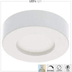 Einbaustrahler 6 W 500 Lm CCT Ø 10 Cm Dimmbar Opal -Angebote Licht Welt Store 693018 11020200 07