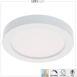 Einbaustrahler CCT Dimmbar Weiß Ø 22 Cm -Angebote Licht Welt Store 693031 11020200 07