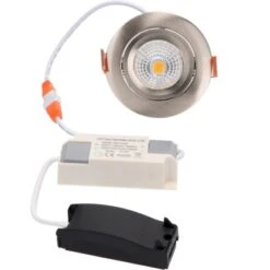 Spot 4,5 W 350 Lm CCT 2000-2700 K Ø 6,8 Cm Dimmbar Nickel -Angebote Licht Welt Store 693110 11020200 16