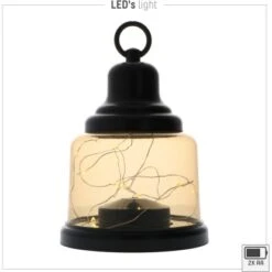 Laterne Mit LED-Lichtern Marrakesh 0.2 W 4 Lm 2700 K IP20 2x AA -Angebote Licht Welt Store 693203 11020200 05