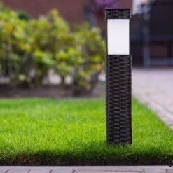 Solar-Wegeleuchte Muscat 5 Lm 2700 K IP44 Sensor Schwarz -Angebote Licht Welt Store 693225 11020200 05