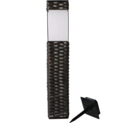 Solar-Wegeleuchte Muscat 5 Lm 2700 K IP44 Sensor Schwarz -Angebote Licht Welt Store 693225 11020200 09