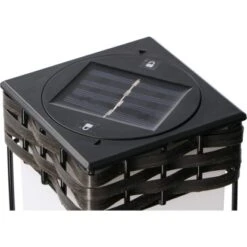 Solar-Wegeleuchte Muscat 5 Lm 2700 K IP44 Sensor Schwarz -Angebote Licht Welt Store 693225 11020200 11