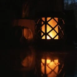 Solar-Laterne Rapanui Mit Erdspieß 2 W 50 Lm 1500 K IP65 Sensor Schwarz -Angebote Licht Welt Store 693233 11020200 05