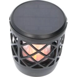 Solar-Laterne Rapanui Mit Erdspieß 2 W 50 Lm 1500 K IP65 Sensor Schwarz -Angebote Licht Welt Store 693233 11020200 14