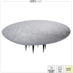 LED Bodenlicht Seol 9 W 940 Lm 2700 K IP65 E27 Mit Sensor Grau 10 LED Bodenlicht Seol 9 W 940 Lm 2700 K IP65 E27 Mit Sensor Grau -Angebote Licht Welt Store 693306 11020200 04