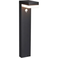 Solar-Wegeleuchte G Teborg 3,3 W 600 Lm 2700 K IP44 Sensor Schwarz