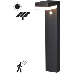 Solar-Wegeleuchte G Teborg 3,3 W 600 Lm 2700 K IP44 Sensor Schwarz 10 Solar-Wegeleuchte G Teborg 3,3 W 600 Lm 2700 K IP44 Sensor Schwarz -Angebote Licht Welt Store 693365 11020200 05
