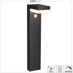 Solar-Wegeleuchte G Teborg 3,3 W 600 Lm 2700 K IP44 Sensor Schwarz 11 Solar-Wegeleuchte G Teborg 3,3 W 600 Lm 2700 K IP44 Sensor Schwarz -Angebote Licht Welt Store 693365 11020200 06