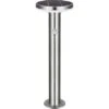 Solar-Wegeleuchte Porto 6 W 600 Lm 2700 K IP44 Sensor Rostfreier Stahl