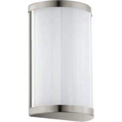 Eglo LED-Wandlampe Cupella Weiß-Nickel Matt
