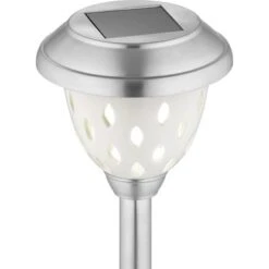 LED-Solarspieß Pirenta Tropfen Edelstahl -Angebote Licht Welt Store 720347 3299 2