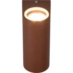 Trio Außenwandleuchte Roya Rund Rostfarbig -Angebote Licht Welt Store 735364 2451 3