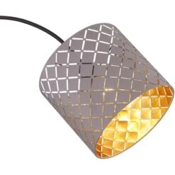 Globo Stehleuchte Cindy 1-flammig Metall Schwarz Matt Höhenverstellbar -Angebote Licht Welt Store 756217 3749 4