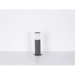 Globo Außenleuchte Herri Anthrazit Mit Sensor Kunststoff Opal Weiß -Angebote Licht Welt Store 756838 3749 6