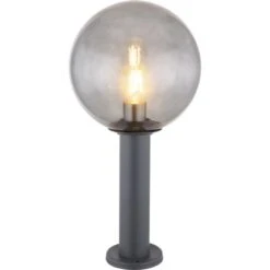 Globo Außenleuchte Hedwig Ø 25 Cm X 50 Cm Anthrazit