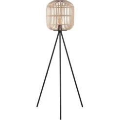 Eglo Stehleuchte Schwarz