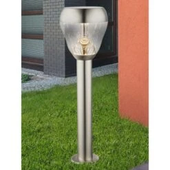 Globo LED-Wegeleuchte MONTE Edelstahl 50 Cm