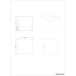 Trio LED-Wandlampe Louis Weiß Matt 1-flammig 4,3 W -Angebote Licht Welt Store 767530 2451 3 1