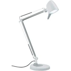Trio LED-Schreibtischlampe Rado Weiß Matt 1-flammig -Angebote Licht Welt Store 769579 2451 3 1