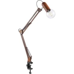 Leuchten Direkt Klemmleuchte Turn Me Rostfarbig E27-Fassung IP20 -Angebote Licht Welt Store 769810 2426 Klemmleuchte 2