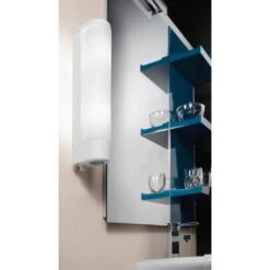 Eglo Wandleuchte Bari 1 Mit Steckdose Weiß