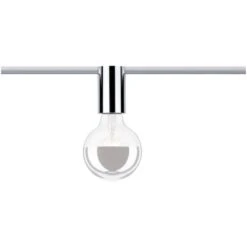 Paulmann URail Spot Ceiling Socket Chrom Dimmbar