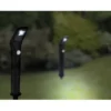 Eglo LED-Solarleuchte Schwarz 2er Set 0,5 W