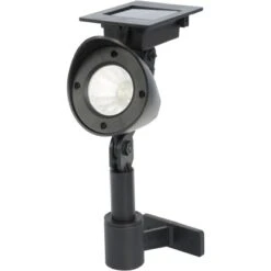 Globo LED-Solarspot 2 In 1 Wandlampe Und Erdspieß Schwarz