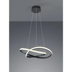 Reality LED-Pendelleuchte Course Schwarz Matt