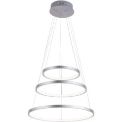 Pendelleuchte Circle Kreisrund Stahl-Optik -Angebote Licht Welt Store 83243 2426 Pendelleuchte 4