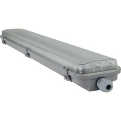 E2 Elektro LED-Feuchtraumleuchte Classic 2 X 9 W IP65 EEK: A