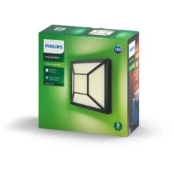 Philips MyGarden Drosera LED-Wandleuchte Schwarz -Angebote Licht Welt Store 8718696165959 4795 03