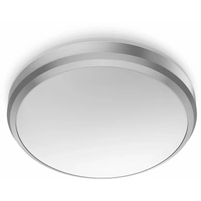 Philips Doris LED-Deckenleuchte Nickel 6W 2700K 2 Philips Doris LED-Deckenleuchte Nickel 6W 2700K – Bild 2