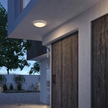 Philips Doris LED-Deckenleuchte Weiß 6W 2700K 1 Philips Doris LED-Deckenleuchte Weiß 6W 2700K